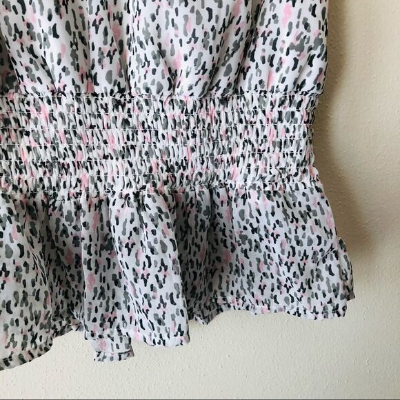 Japna Patterned Peplum Tank Small NWT - Picture 8 of 9